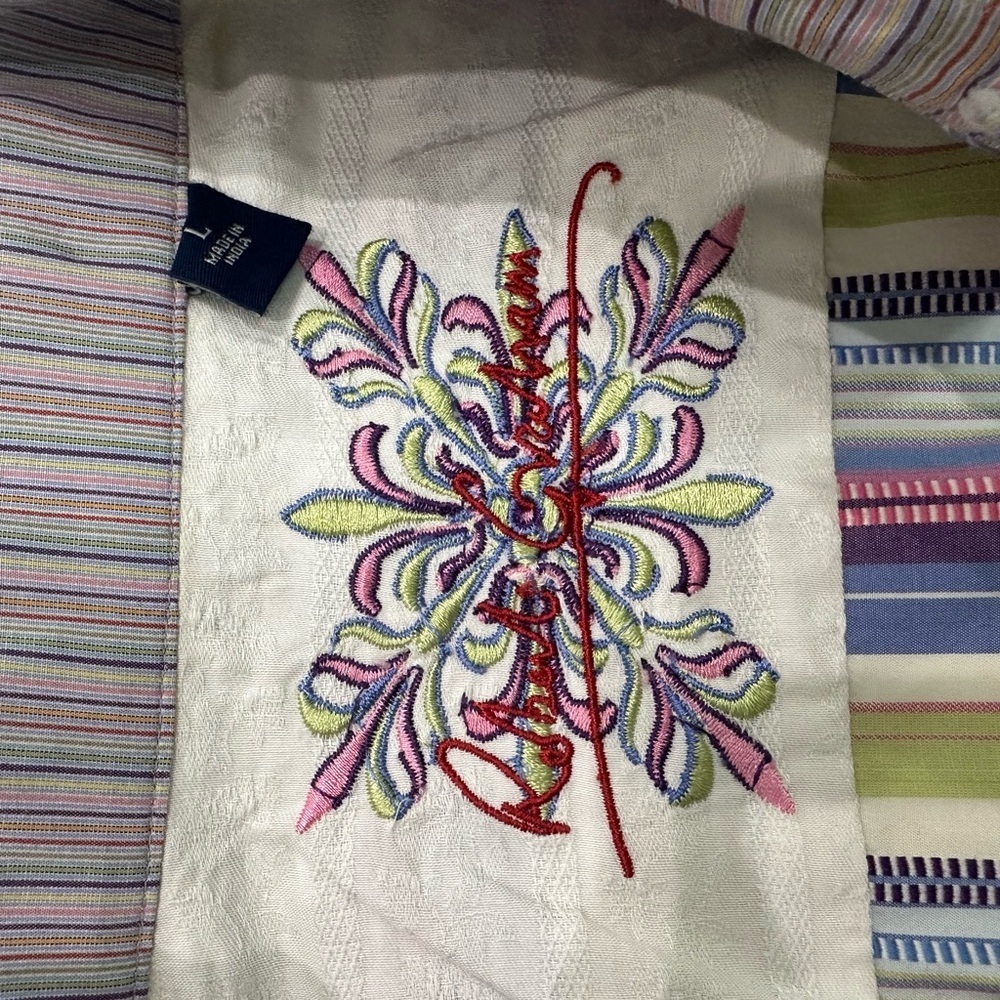 Robert Graham Multicolor Striped Button Down Shirt - Picture 3 of 7